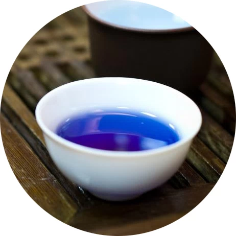 Té azul