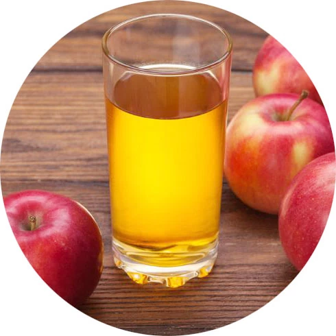 Jugo de manzana