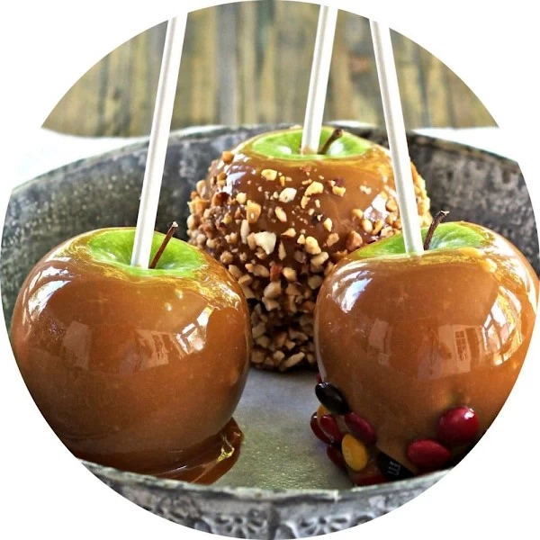 Manzana caramelizada